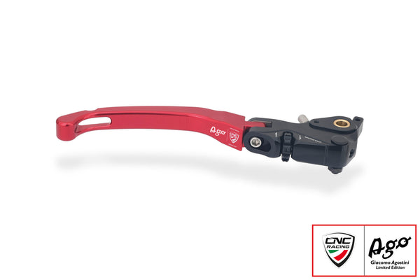 Brake lever Race EVO - folding - Giacomo Agostini Limited Edition image 3