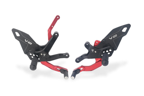 CNC RACING | Adjustable Rearsets Ducati Streetfighter V2 MY2025 image 9