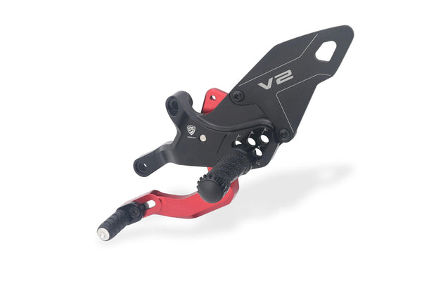 CNC RACING | Adjustable Rearsets Ducati Streetfighter V2 MY2025 image 11