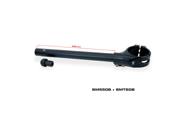 CNC RACING | Clip-on handlebar clamps Ø 50 mm – offset 26 mm – angle 7° image 5