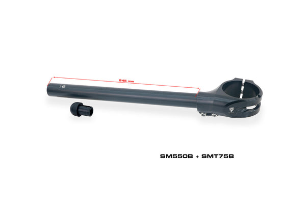 CNC RACING | Clip-on handlebar clamps Ø 50 mm – offset 26 mm – angle 7° image 6