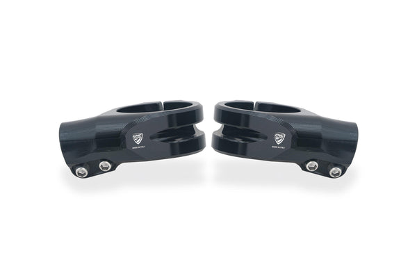 CNC RACING | Clip-on handlebar clamps Ø 50 mm – offset 26 mm – angle 7° Ducati Panigale V2 MY2025