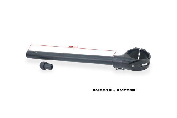 CNC RACING | Clip-ons tube pair length 275 mm - internal diameter 15.8 image 2