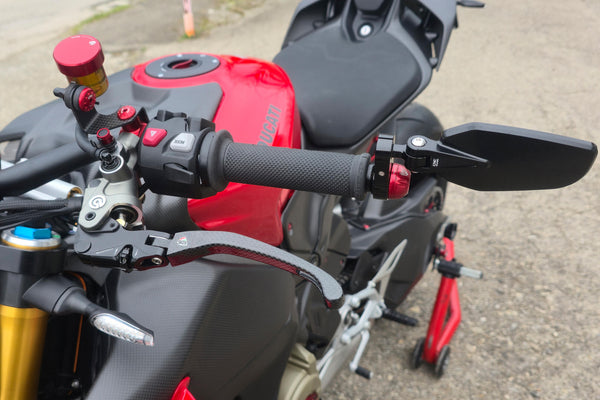 CNC RACING | Clutch Lever Race EVO Folding Glossy Carbon for Brembo semi-radial master cylinders image 5
