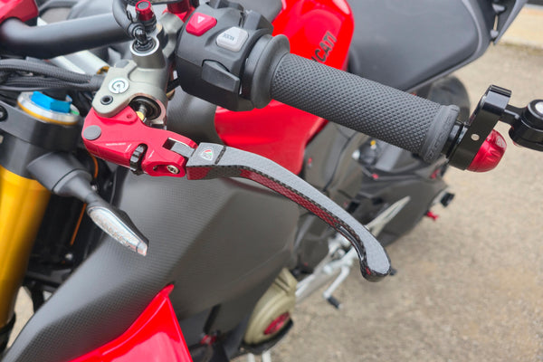 CNC RACING | Clutch Lever Race EVO Folding Glossy Carbon for Brembo semi-radial master cylinders image 12