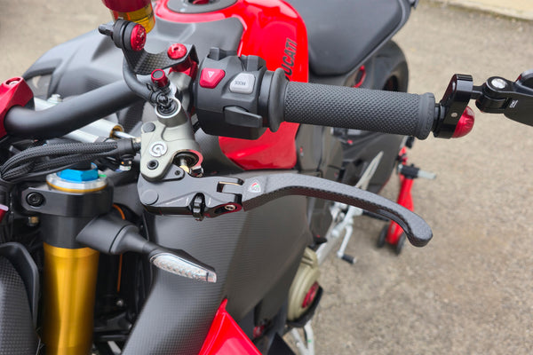 CNC RACING | Clutch Lever Race EVO Folding Matt Carbon for Brembo semi-radial master cylinders image 9