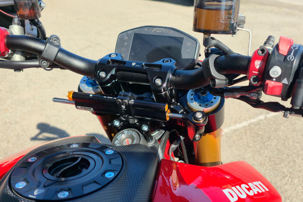 CNC RACING | Steering damper kit Ducati Hypermotard 950/950 SP for CNC Racing triple clamps kit PS535/PS536 image 3