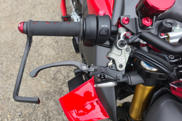 CNC RACING | Brake Lever RACE EVO Folding Glossy Carbon For Brembo Semi-radial Master Cylinders image 9