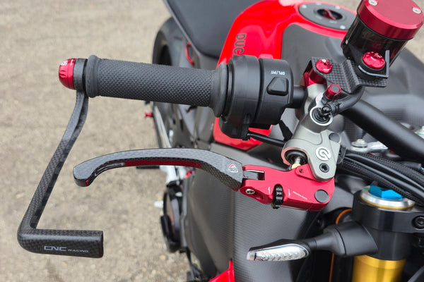 CNC RACING | Brake Lever RACE EVO Folding Glossy Carbon For Brembo Semi-radial Master Cylinders image 13