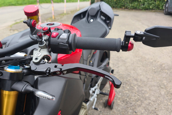 CNC RACING | Clutch lever RACE EVO Folding For Brembo Semi-Radial Master Cylinders image 3
