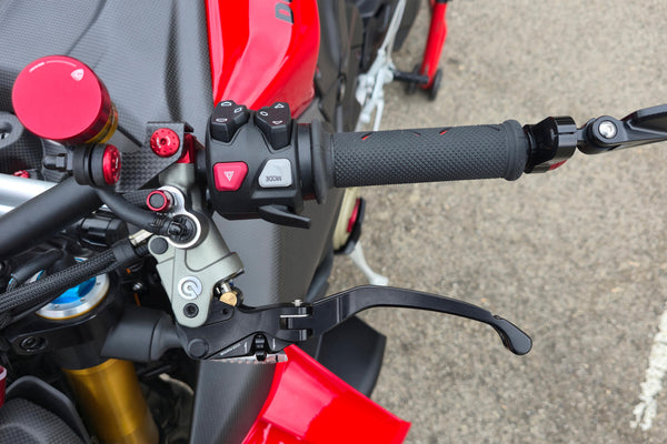 CNC RACING | Clutch lever RACE EVO Folding For Brembo Semi-Radial Master Cylinders image 5