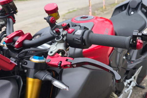 CNC RACING | Clutch lever RACE EVO Folding For Brembo Semi-Radial Master Cylinders image 8