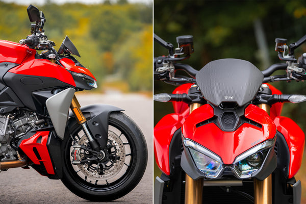 CNC RACING | Screen for Ducati Streetfighter V2  MY2025 - Carbon image 3