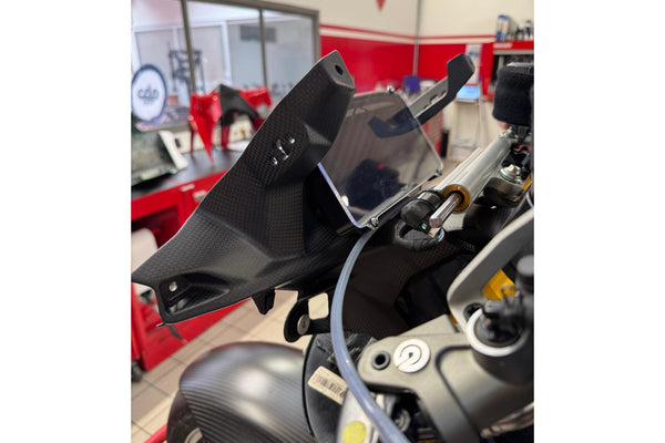 CNC RACING | Instrument Bracket Ducati Panigale V4 - Carbon image 4