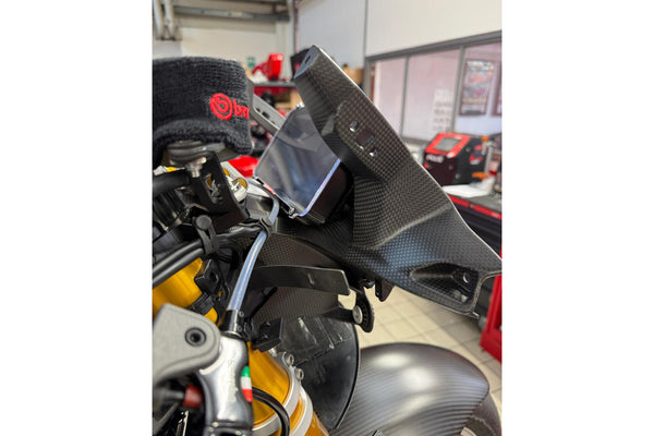 CNC RACING | Instrument Bracket Ducati Panigale V4 - Carbon image 5
