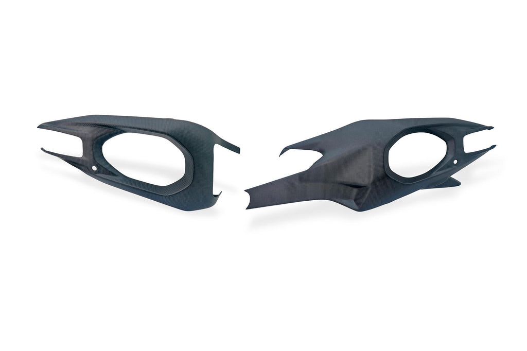 CNC RACING | Carbon Swingarm Covers Left and Right – Ducati Panigale V4 / Streetfighter V4 2025