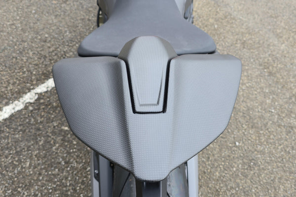 CNC RACING | Carbon Fiber Rider Backrest / Rear Seat Pad for Ducati Panigale V4 and Streetfighter V4 MY2025 image 5