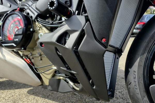 CNC RACING | Sump guard Streetfighter V4  MY2025 - Carbon image 2
