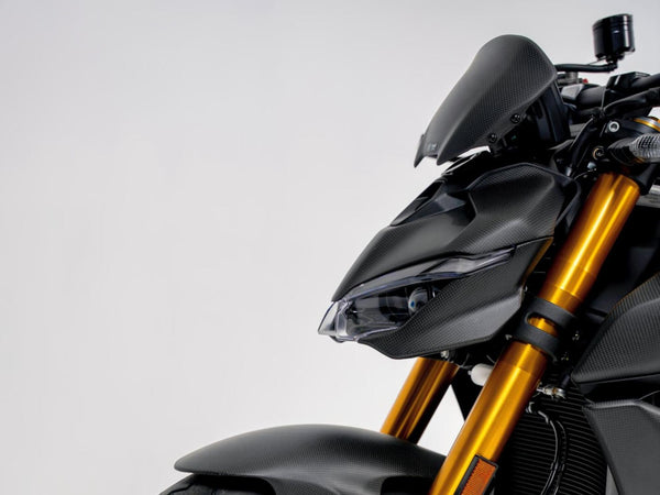 CNC RACING | Headlight side covers carbon LH/RH Ducati Streetfighter V2 and V4 MY2025 image 2