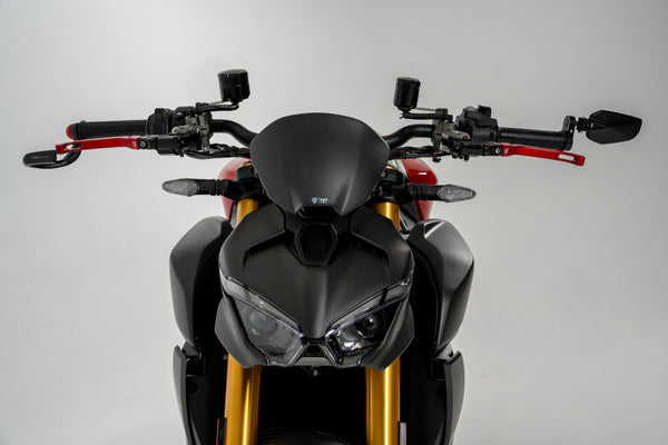 CNC RACING | Headlight side covers carbon LH/RH Ducati Streetfighter V2 and V4 MY2025 image 4