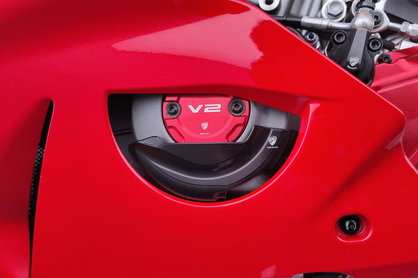 CNC RACING | Generator cover protector Ducati Multistrada V2,Panigale V2 and Streetfighter V2 MY2025 image 3