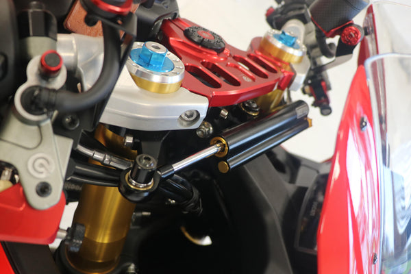 CNC RACING | Steering Damper Support Kit for Ducati Panigale V2 MY 2025 image 4