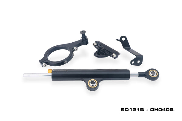 CNC RACING | Steering Damper Support Kit for Ducati Panigale V2 MY 2025 image 2