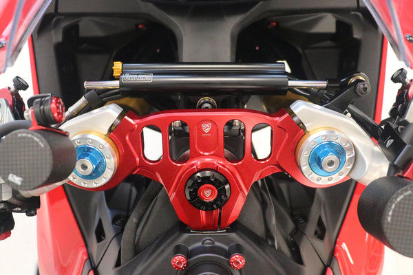 CNC RACING | Steering Damper Support Kit for Ducati Panigale V2 MY 2025 image 3
