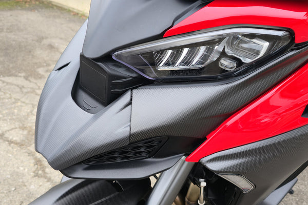 CNC RACING | Carbon air conveyor side covers for Ducati Multistrada V4 MY2025 image 2