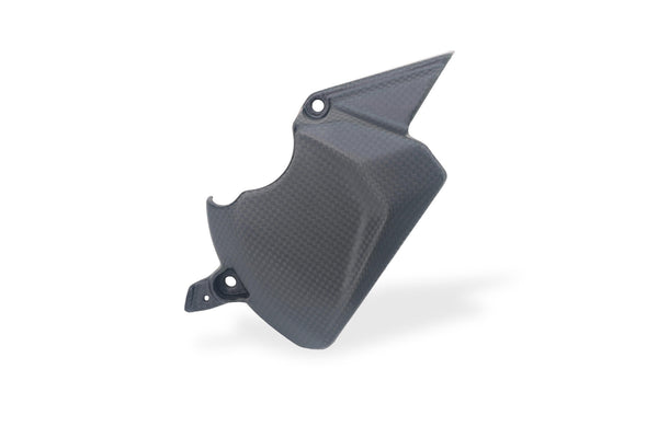 CNC RACING | Carbon front sprocket cover Ducati Panigale V2 and Streetfighter V2 MY2025