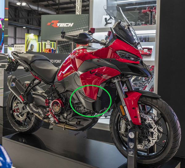 CNC RACING | Lower Winglets kit in carbon for Ducati Multistrada V2 MY2025 image 5