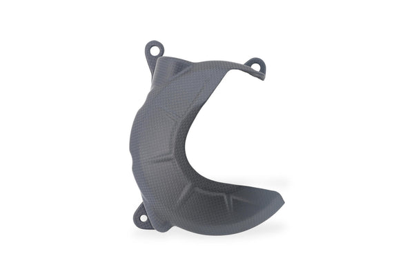 CNC RACING | Clutch cover guard in carbon for Ducati Multistrada V2 MY2025