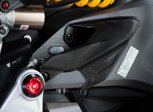 CNC RACING | Swingarm cover in carbon for Ducati Multistrada V2 MY2025 image 3