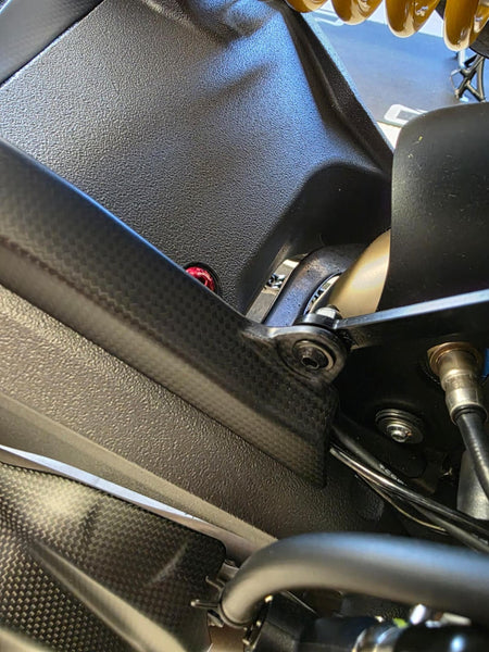 CNC RACING | Fuel tank cover in carbon for Ducati Multistrada V2 MY2025 image 7