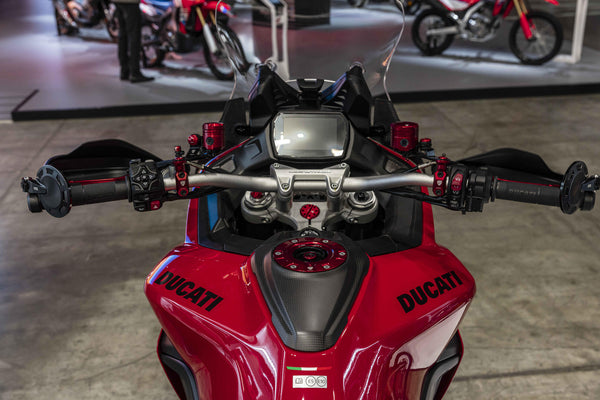 CNC RACING | Fuel tank cover in carbon for Ducati Multistrada V2 MY2025 image 3