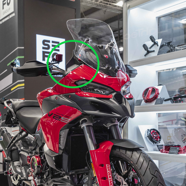 CNC RACING | Air deflectors carbon for Ducati Multistrada V2 MY2025 image 4