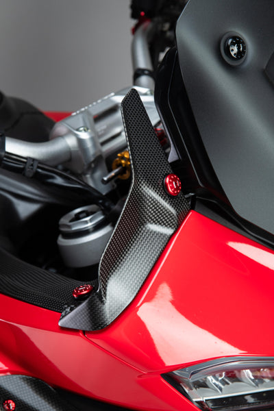 CNC RACING | Air deflectors carbon for Ducati Multistrada V2 MY2025 image 2