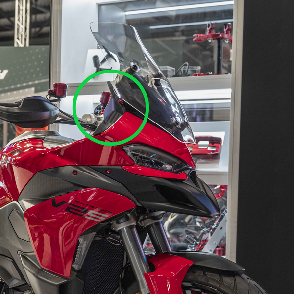 CNC RACING | Air deflectors carbon for Ducati Multistrada V2 MY2025 image 3
