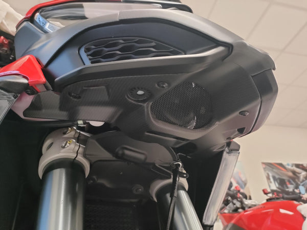 CNC RACING | Air conveyor lower cover Ducati Multistrada V4 MY2025 - Carbon image 3
