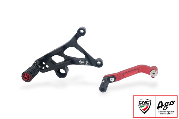 CNC RACING | Adjustable rear sets MV Agusta - Giacomo Agostini Limited Edition image 3