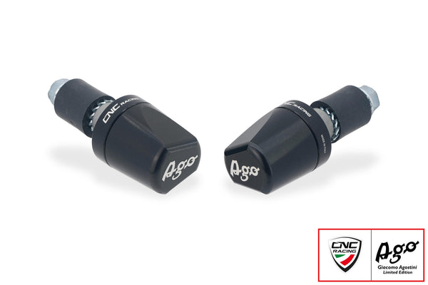 CNC RACING | Handlebar ends LOOK - Giacomo Agostini Limited Edition image 3