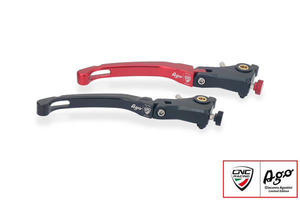 CNC RACING | Brake lever Race folding - Giacomo Agostini Limited Edition 1