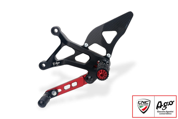 CNC RACING | Adjustable rear sets MV Agusta - Giacomo Agostini Limited Edition 3