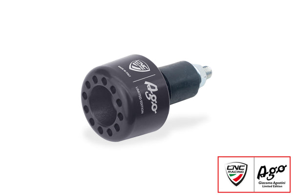 CNC RACING | Handlebar cap left side - Giacomo Agostini Limited Edition 3
