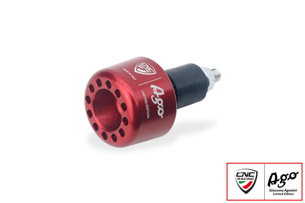 CNC RACING | Handlebar cap left side - Giacomo Agostini Limited Edition 4