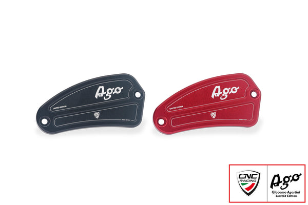 CNC RACING | Front brake fluid reservoir cap MV Agusta - Giacomo Agostini Limited Edition 1