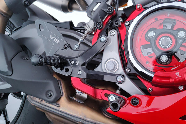 CNC RACING | Adjustable Rearsets Ducati Panigale V2 MY2025 3