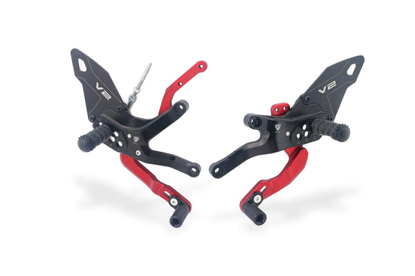 CNC RACING | Adjustable Rearsets Ducati Panigale V2 MY2025 10