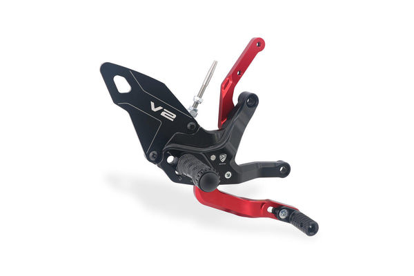 CNC RACING | Adjustable Rearsets Ducati Panigale V2 MY2025 11