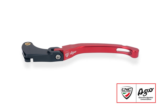 CNC RACING | Clutch lever Race folding - Giacomo Agostini Limited Edition 3